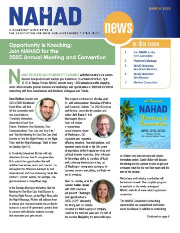 March 2025 NAHAD News
